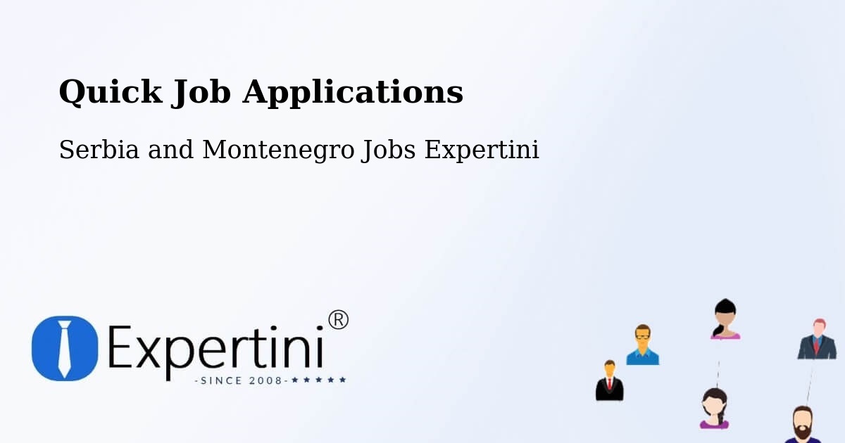 Quick Apply Feature – High River - Serbia and Montenegro Jobs Expertini