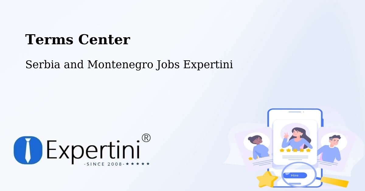 Terms of Service – High River - Serbia and Montenegro Jobs Expertini